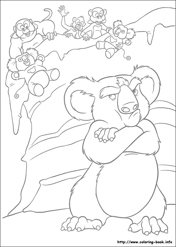 The Wild coloring picture